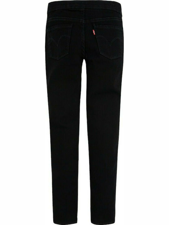 Levi's Kinder Leggings Lang Schwarz Pull Legging