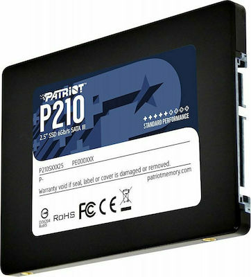 Patriot P210 SSD 1TB 2.5'' SATA III