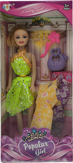 ToyMarkt Popular Girl Doll for 3+ years+ Years (Various Designs/Assortments of Designs) 1pc