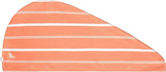Dock & Bay Quick Dry Hair Wrap Microfiber Towel Sandalwood Terracotta 63x29cm