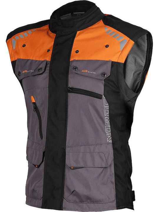 Nordcode X-Cross Мъжко Мотоциклетно яке Grey/Orange