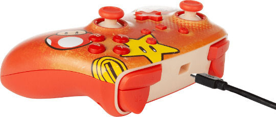 PowerA Enhanced Wired Gamepad for Switch Mario Vintage