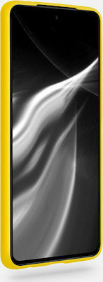 KWmobile Back Cover Σιλικόνης Vibrant Yellow (Poco X3 NFC / X3 Pro)