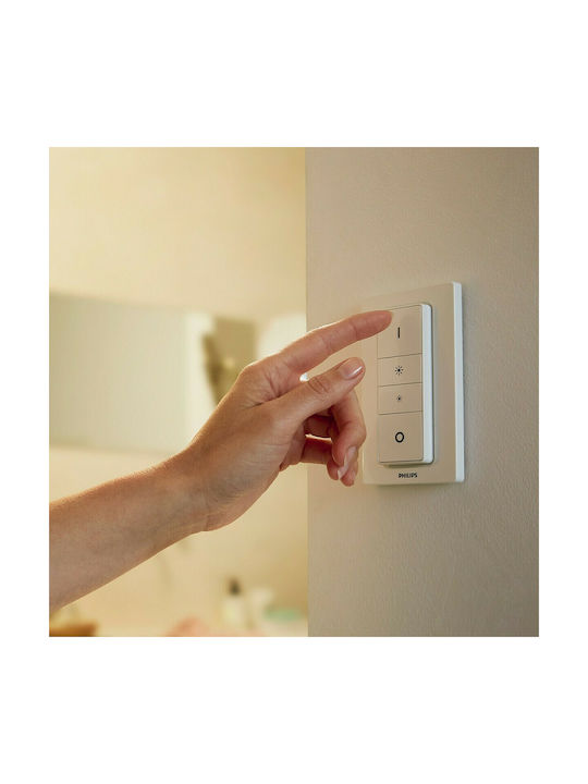 Philips Hue Struana Smart Таванно осветление Баня 36бр Бяла с Вграден LED и Дистанционно Управление