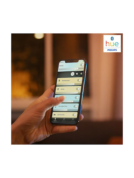 Philips Hue Struana Smart Таванно осветление Баня 36бр Бяла с Вграден LED и Дистанционно Управление