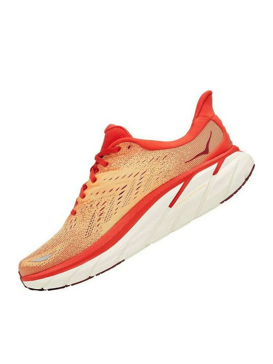 Clifton 8 Herren Sportschuhe Laufen Orange