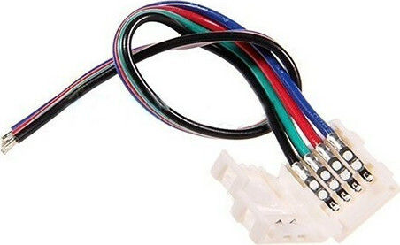 Atman Connector για Ταινίες LED 4 Καλωδίων 10mm RGB Εναλλαγής Χρωμάτων CON-00414