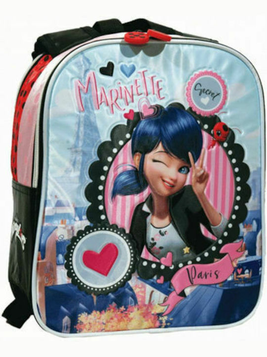 Gim Ladybug Double-Sided School Bag Backpack Kindergarten Multicolored 12lt