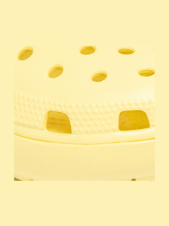 Crocs Classic Platform Clog Women's Anatomic Clogs Yellow