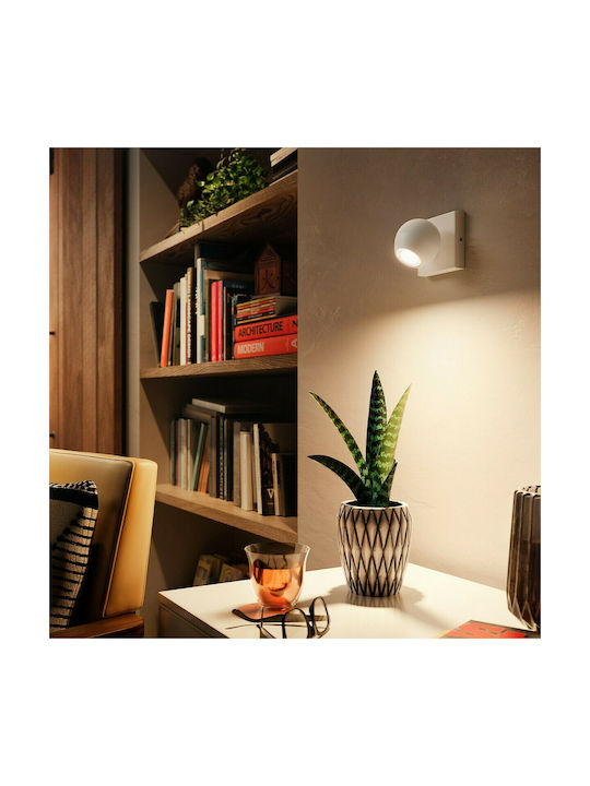 Philips Buckram Single Spot with Socket GU10 in White Color