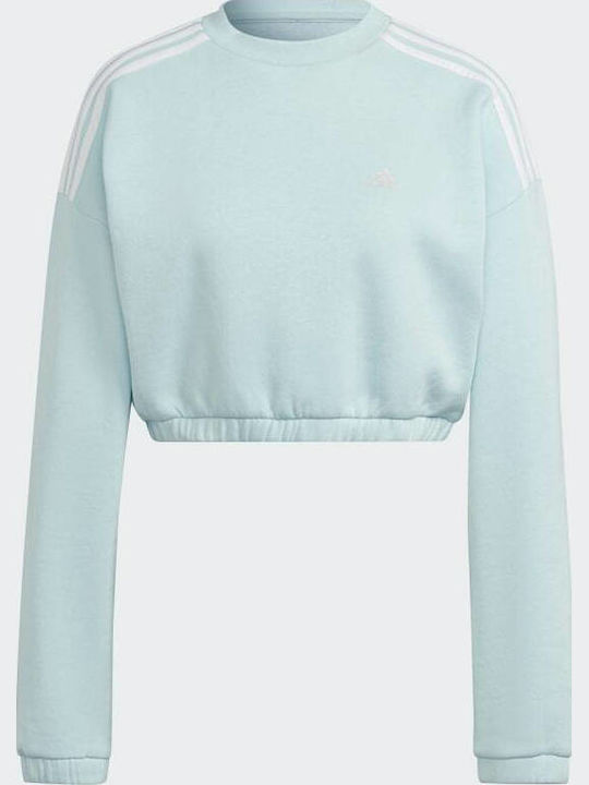 Hyperglam Cropped Γυναικείο Φούτερ Halo Mint