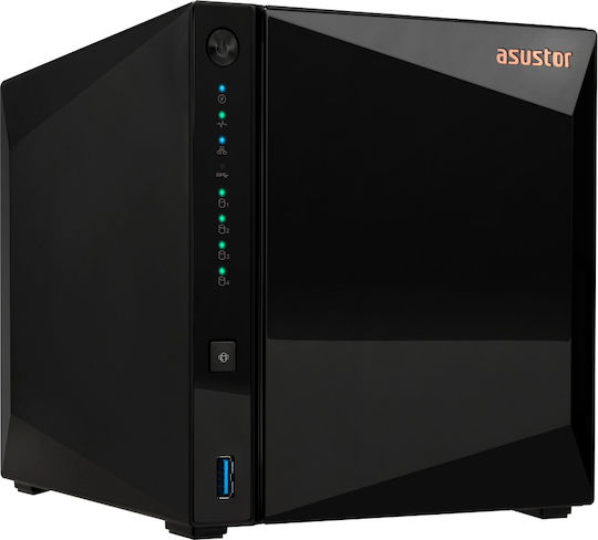 Asustor Drivestor 4 Pro (AS3304T) NAS Tower with 4 slots for HDD