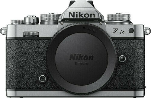 Nikon Z Fc Mirrorless Camera Body Silver