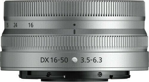 Nikon Z Fc Mirrorless Camera Kit (Z DX 16-50mm F3.5-6.3 VR) Silver
