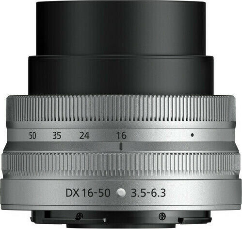 Nikon Z Fc Mirrorless Camera Kit (Z DX 16-50mm F3.5-6.3 VR) Silver