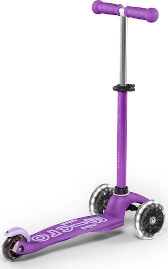Micro Kids Scooter Mini Deluxe LED 3-Wheel for 2-5 Years Purple