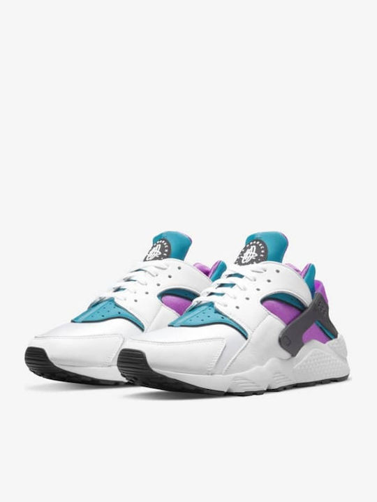 Nike Air Huarache Bărbați Sneakers White / Deep Magenta / Aquatone