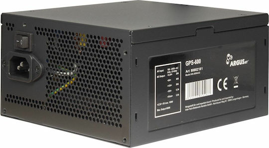Inter-Tech ArgusNT GPS-600 600W Τροφοδοτικό Υπολογιστή Full Wired 80 Plus Gold