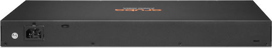 HP 6100 PoE Managed L2 PoE+ Switch με 24 Θύρες Gigabit (1Gbps) Ethernet και 4 SFP Θύρες