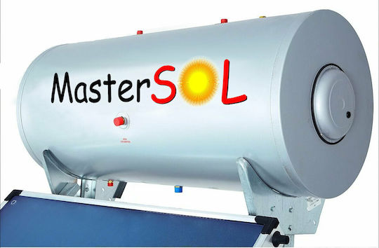 MasterSOL Eco Слънчев бойлер 200 литра Стъкло Тройна Енергия с 3кв.м. Колектор