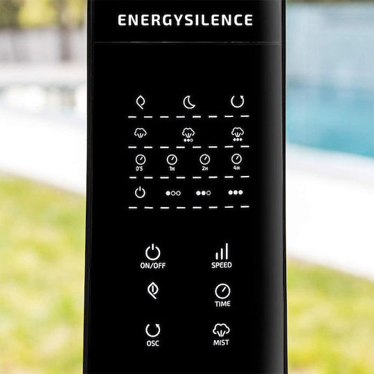 Cecotec EnergySilence 690 FreshEssence Ανεμιστήρας Υδρονέφωσης 90W Διαμέτρου 40cm με Τηλεχειριστήριο Μαύρος