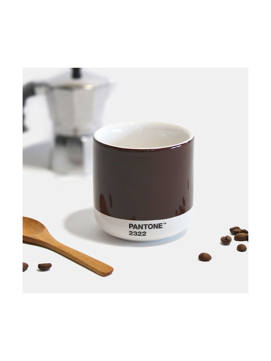 Pantone Lifestyle Tasse aus Porzellan Grey 190ml 1Stück