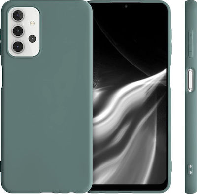 KWmobile Umschlag Rückseite Silikon Blue Green (Galaxy A32 5G) 54328.171