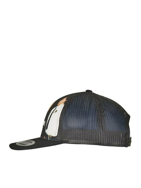 Tupac Trust Nobody MT990 Men's Trucker Cap Black