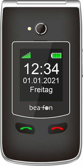 Bea-fon SL645 Plus Single SIM Κινητό με Κουμπιά Μαύρο
