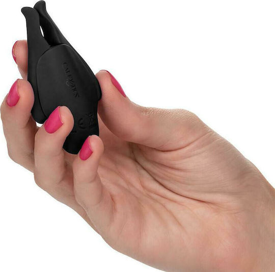 Calexotics Nipple Play Rechargeable Nipplettes Σφιγκτήρες Θηλών σε Μαύρο Χρώμα