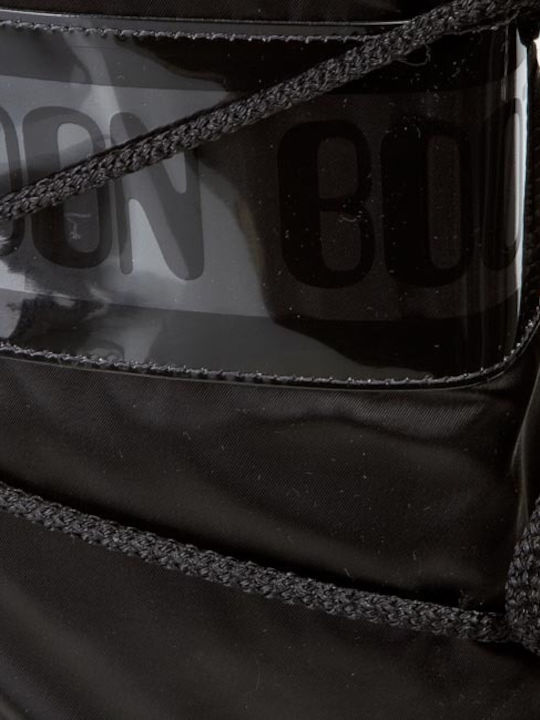 Snow Boots with Laces Icon Black