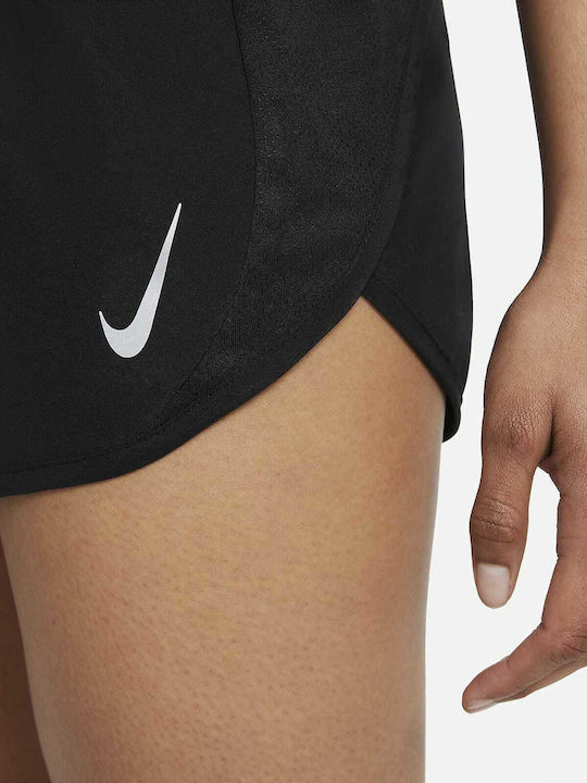 Tempo Race Women's Sporty Shorts Dri-Fit Black