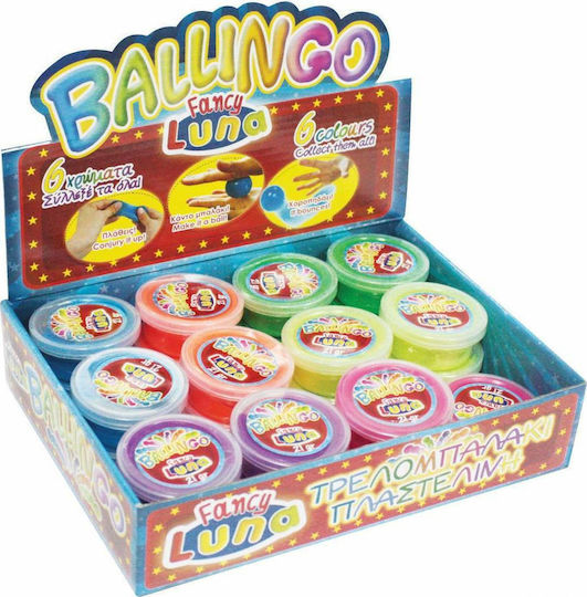 Luna Ballingo Βαζάκι Πλαστοζυμαράκι για 5+ Ετών (Διάφορα Χρώματα)