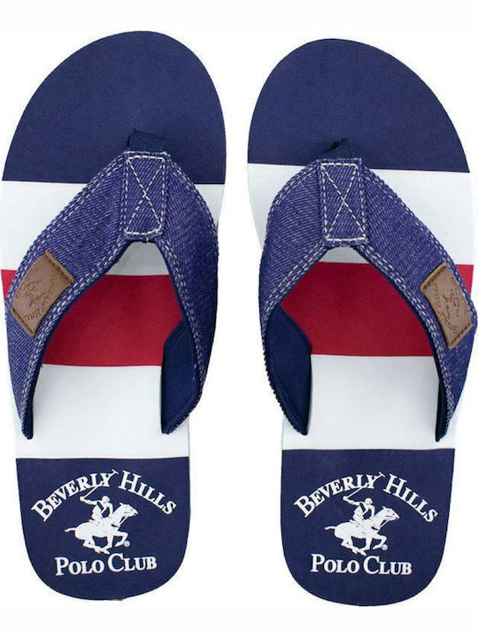 1772 Ανδρικά Flip Flops Μπλε