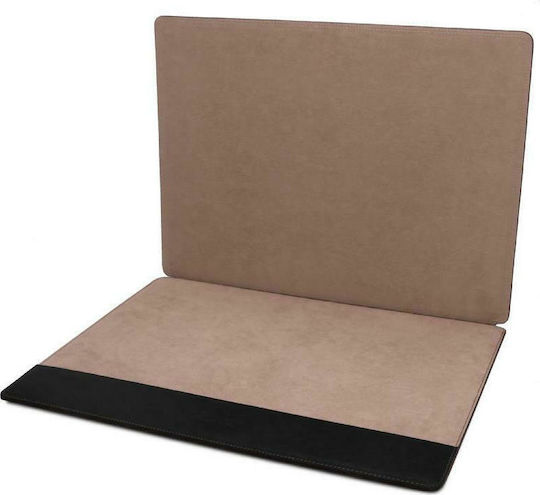 Tuscany Leather Σουμέν Διπλό Δερμάτινο Μαύρο 50x40cm