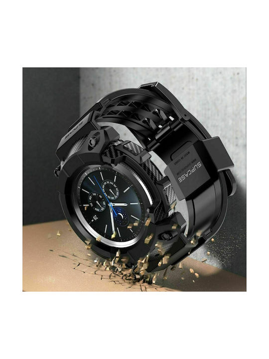 Supcase Unicorn Beetle Pro Plastic Case Black Colour for Galaxy Watch 3 45mm