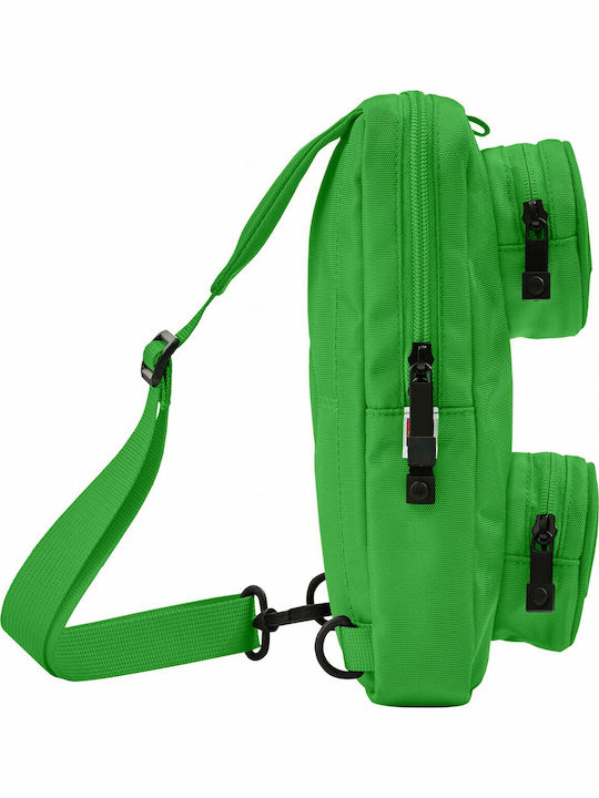 Brick 1x2 Men's Shoulder / Crossbody Bag Green