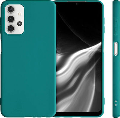 KWmobile Flexible Rubber Back Cover Σιλικόνης Teal Matte (Galaxy A32 5G)