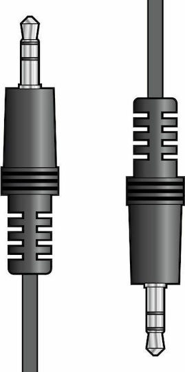 AvLink Audio Cable 3.5mm Male - 3.5mm Male Black 1.2m