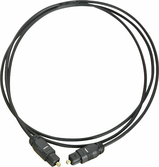 AvLink Optisches Audiokabel TOS männlich - TOS männlich Schwarz 1m (112.200UK)