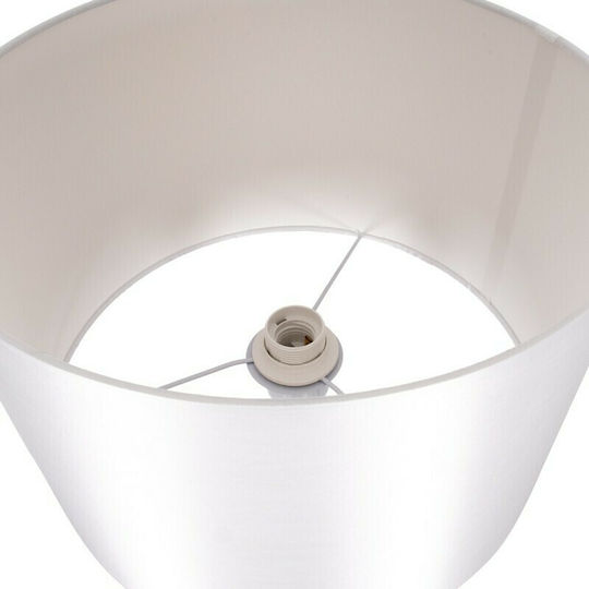 GloboStar Ashley Floor Lamp H145xW35cm. with Socket for Bulb E27 White