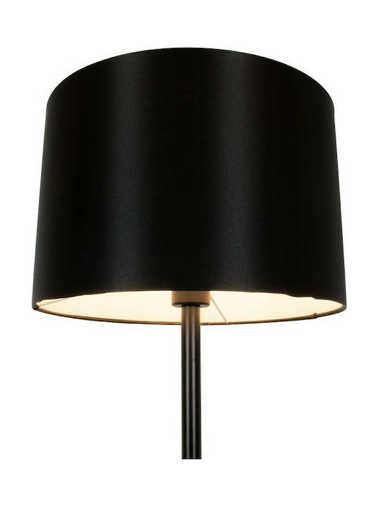 GloboStar Ashley Floor Lamp H145xW40cm. with Socket for Bulb E27 Black