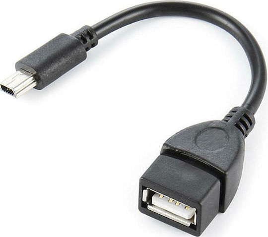 Μετατροπέας USB-A female σε mini USB male 1τμχ 34.915.0501