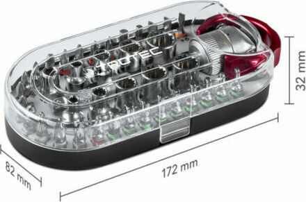 Trotec Ратчетни и гнездови гарнитури 1\4" 40бр