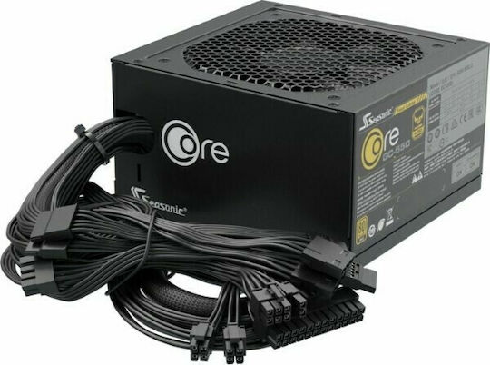Seasonic G12 GC 550W Black Computer Power Supply Full Wired 80 Plus Gold