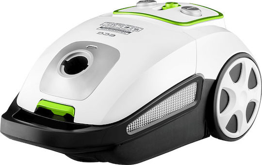 ECG VP S3010 Aspirator 700W cu sac 3lt Albă
