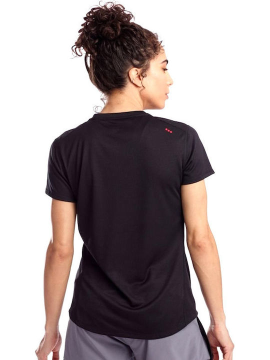 Saucony Feminin Sport Tricou Negru