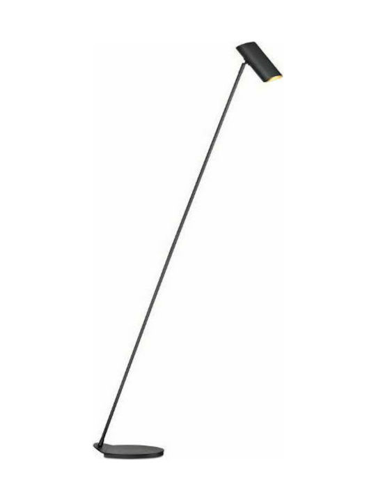 Lucide Lightning Hester Floor Lamp H137xW15cm. with Socket for Bulb GU10 Black