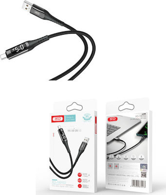 XO Regulär USB 2.0 auf Micro-USB-Kabel Schwarz 1m (16.005.0075) 1Stück