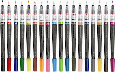 Pentel Arts Color Brush Μαρκαδόρος Σχεδίου Μπλε